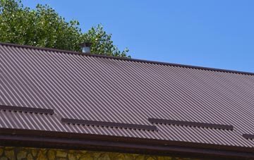 typical Higher Disley corrugated roof uses